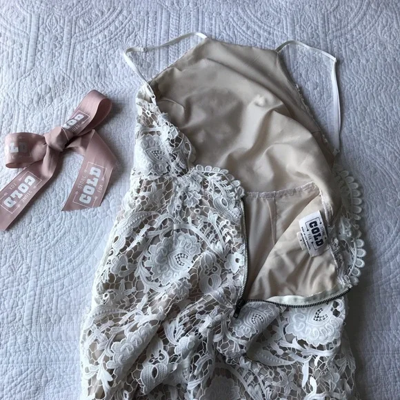 Stone Cold Fox White Lace Jumpsuit - Picture 7 of 7